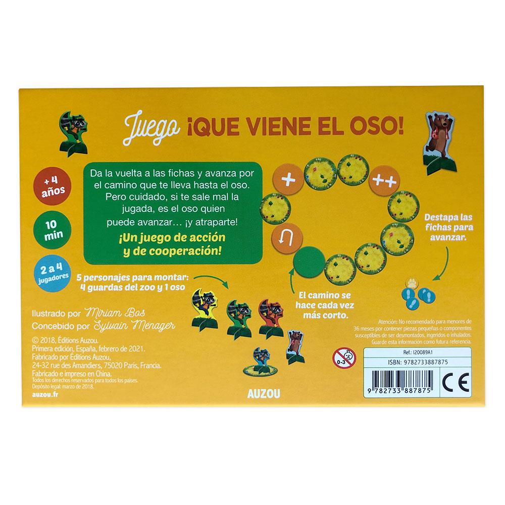 Juego ¡Que Viene El Oso!