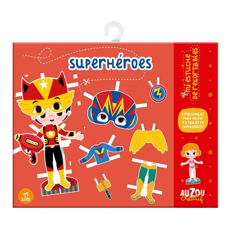 Recortables Superhéroes