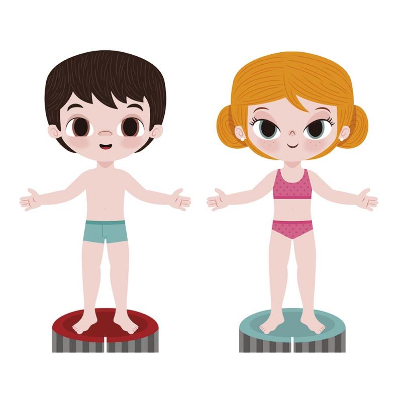 Recortables Superhéroes