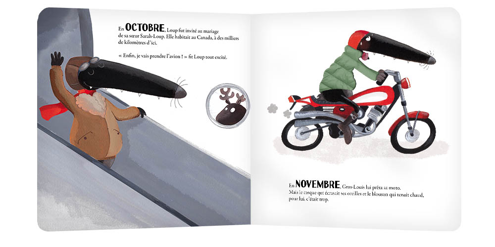 LE LOUP QUI NE VOULAIT PLUS MARCHER