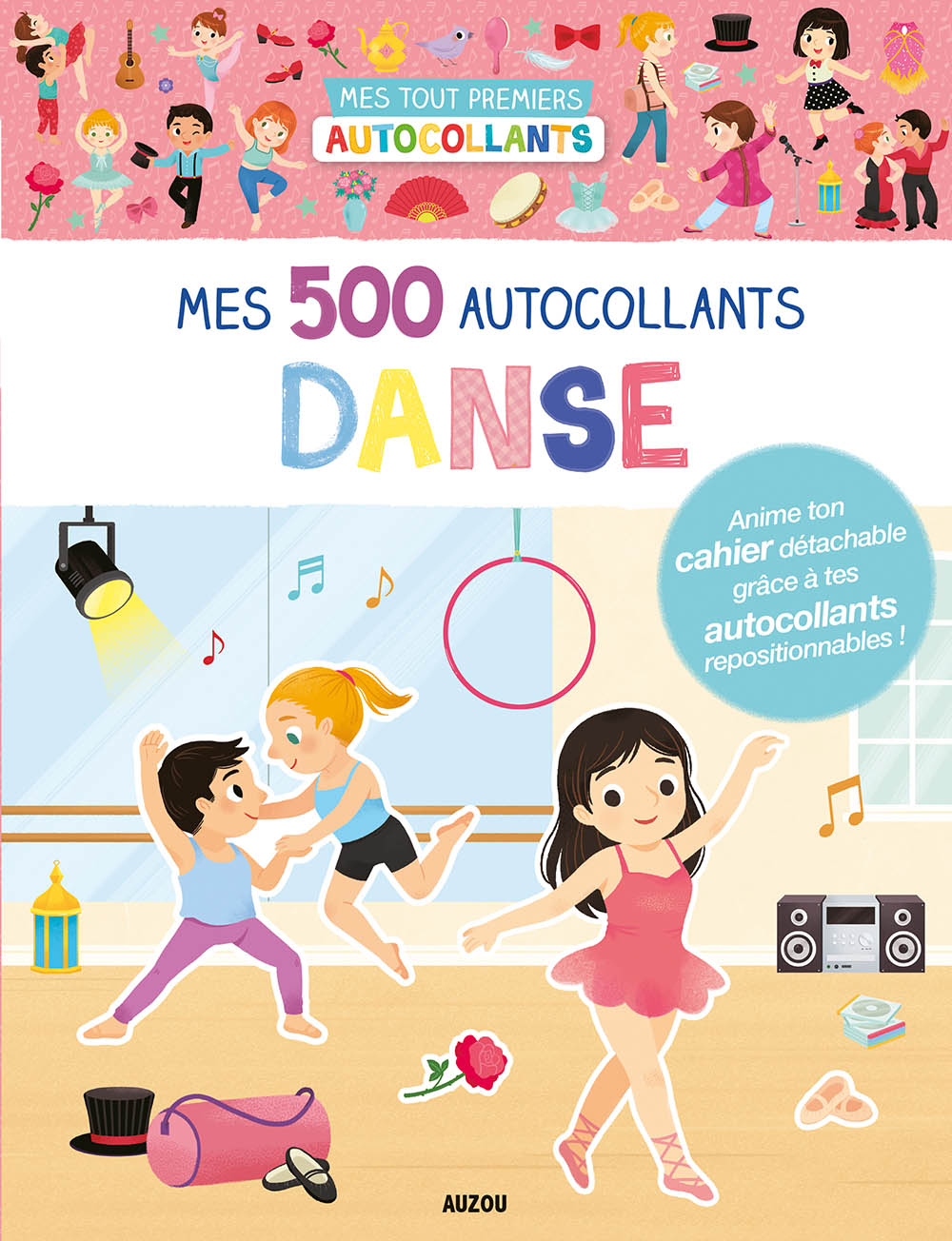 Danse : mes 500 autocollants Danse : mes 500 autocollants