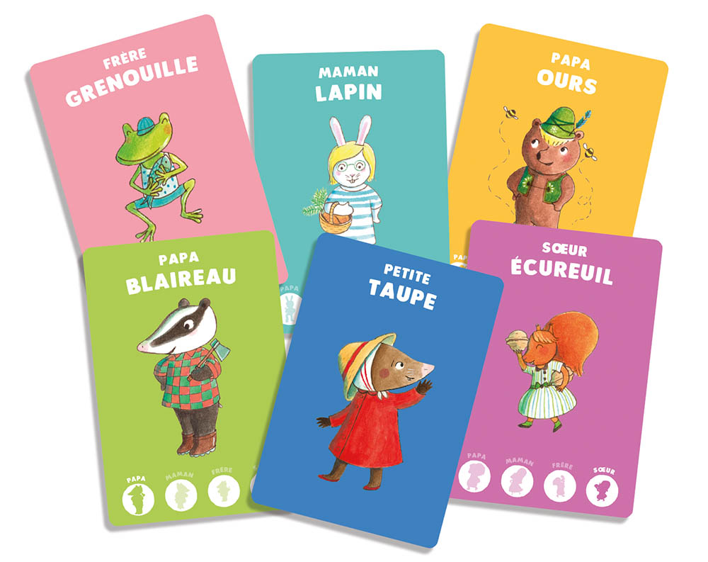 PETITE TAUPE - JEU DES 5 FAMILLES PETITE TAUPE - JEU DES 5 FAMILLES