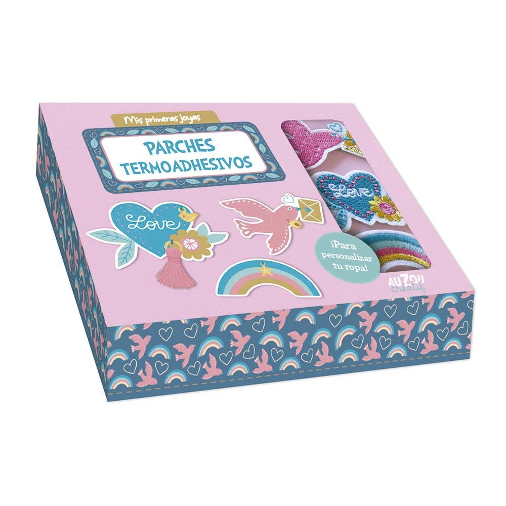 Caja Parches Tela Termoadhesivos