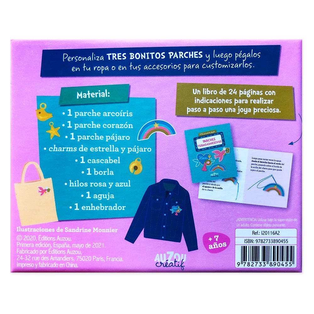 Caja Parches Tela Termoadhesivos