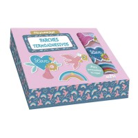 Caja parches tela termoadhesivos