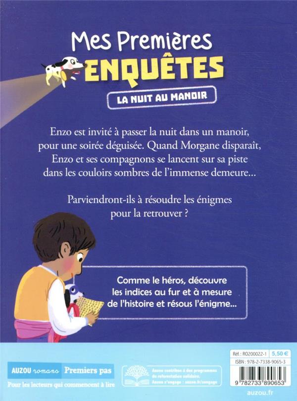 Mes Premières Enquêtes Tome 12 - La Nuit Au Manoir