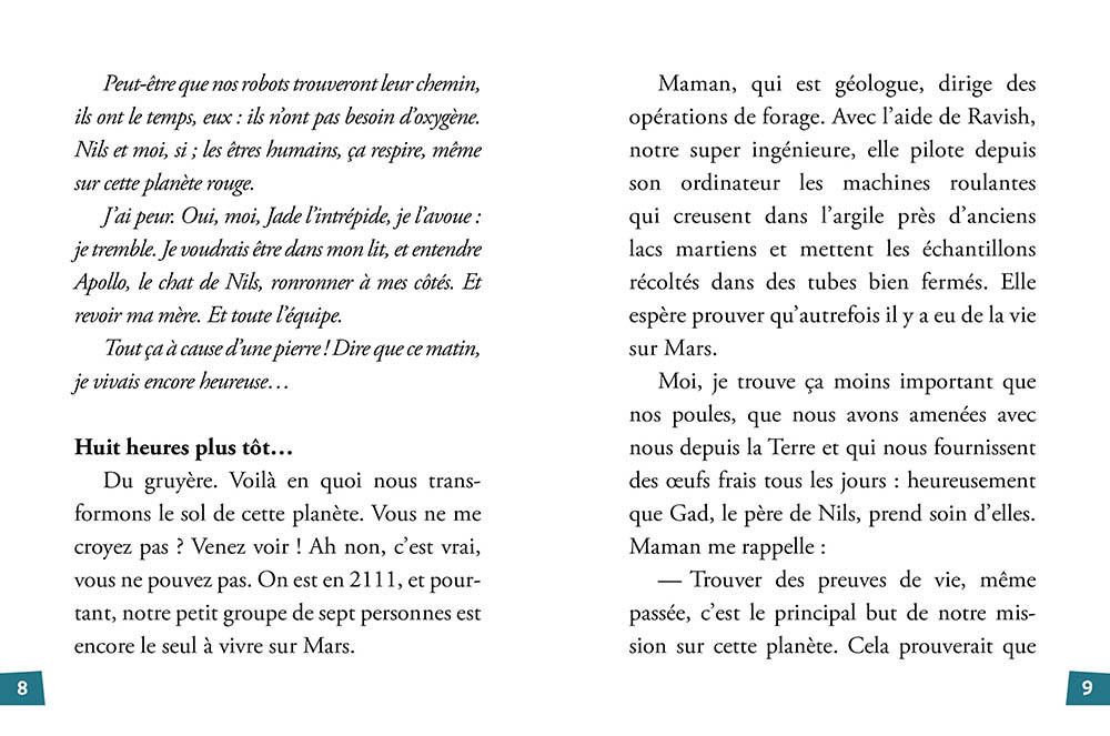Ma Vie Sur Mars Tome 3 - Expédition Stony