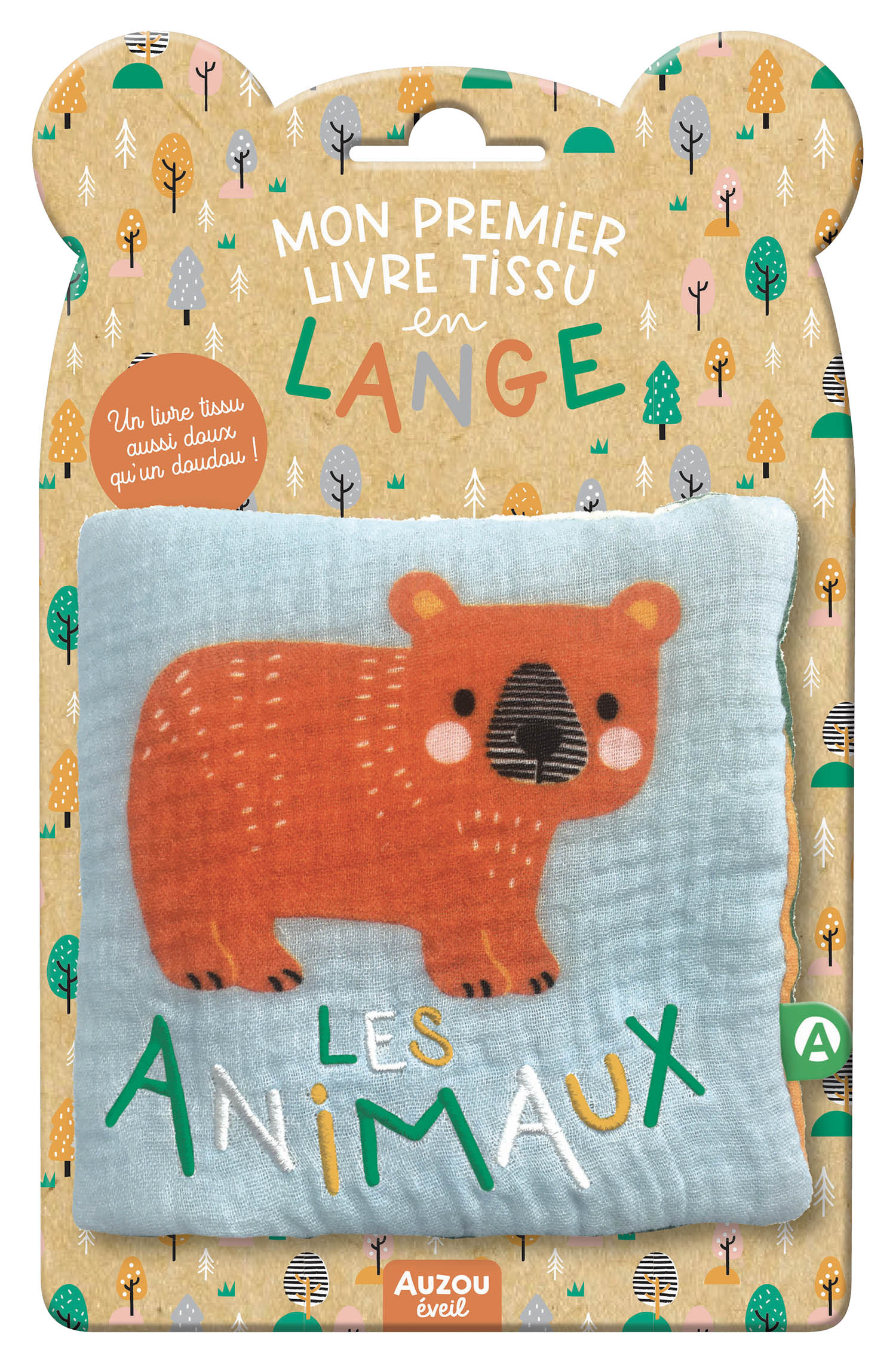 Les Animaux - Livre Tissu