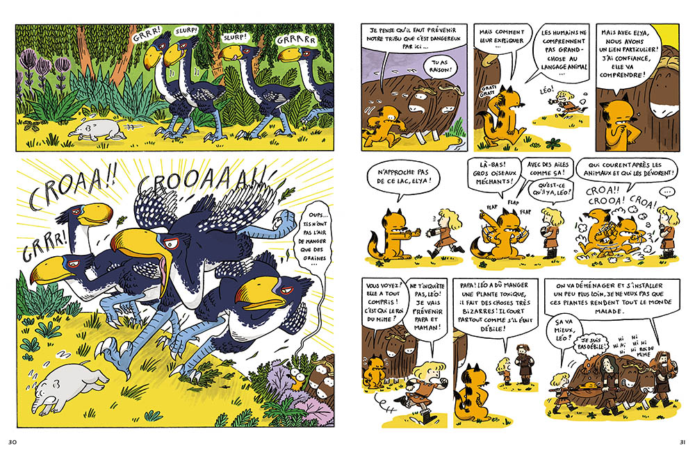 ELYA ET SA TRIBU T1 LES OISEAUX DE TERREUR