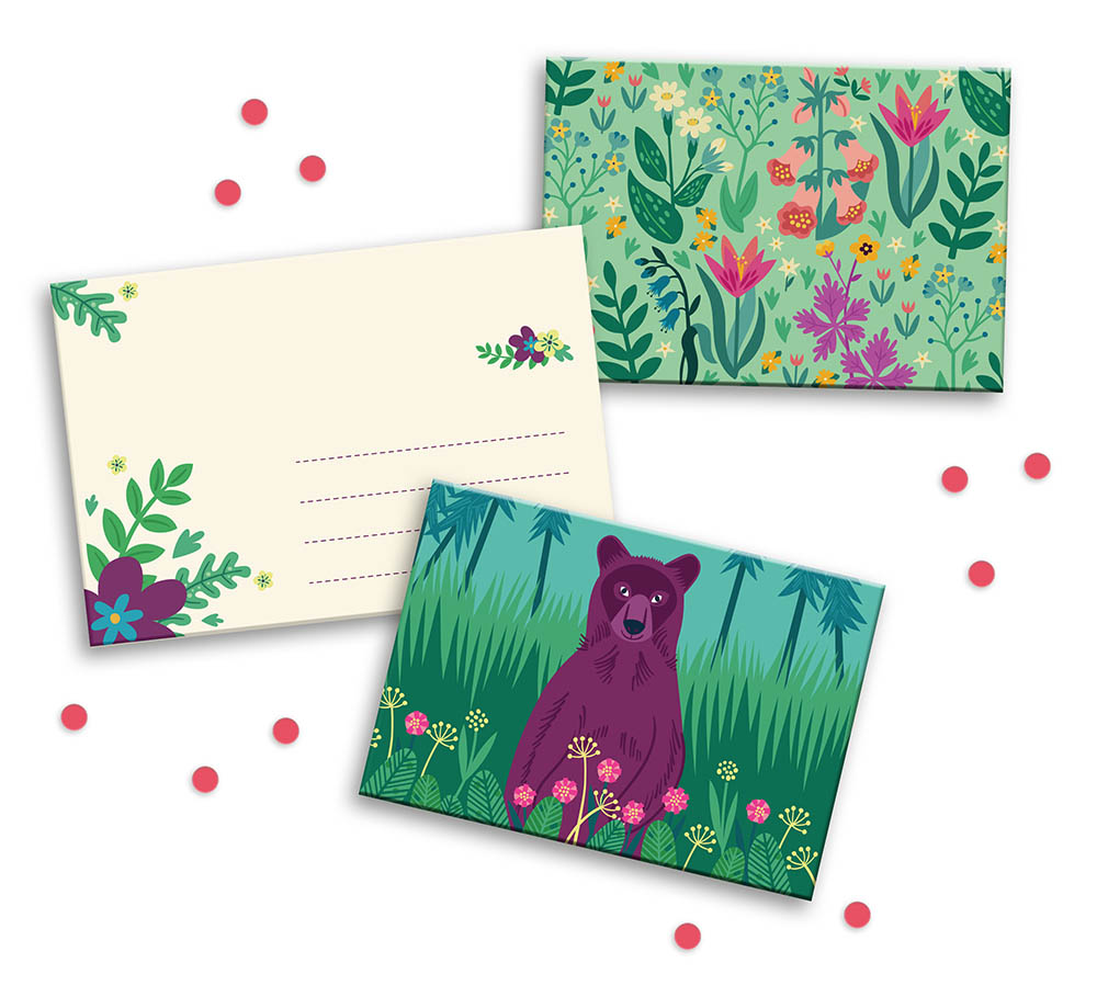 Forêt Magique - Mon Joli Set De Correspondance