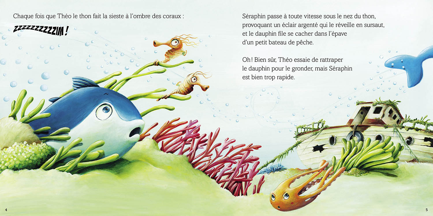 SERAPHIN LE DAUPHIN QUI SE CROYAIT MALIN ! SERAPHIN LE DAUPHIN QUI SE CROYAIT MALIN !