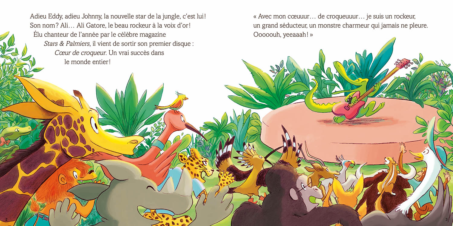 ALI GATORE SE PREND POUR LE ROI ALI GATORE SE PREND POUR LE ROI