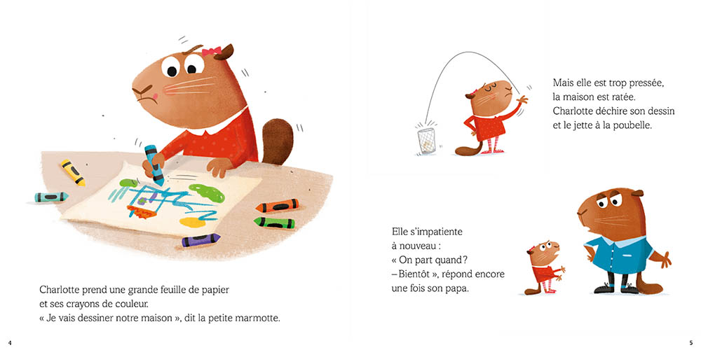 CHARLOTTE LA MARMOTTE A LA BOUGEOTTE