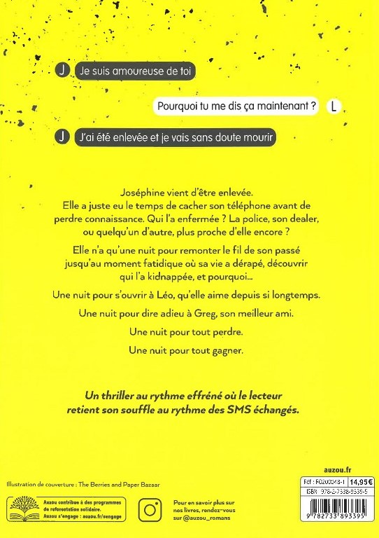 RETROUVEZ-MOI : DANS QUELQUES HEURES, IL SERA TROP TARD