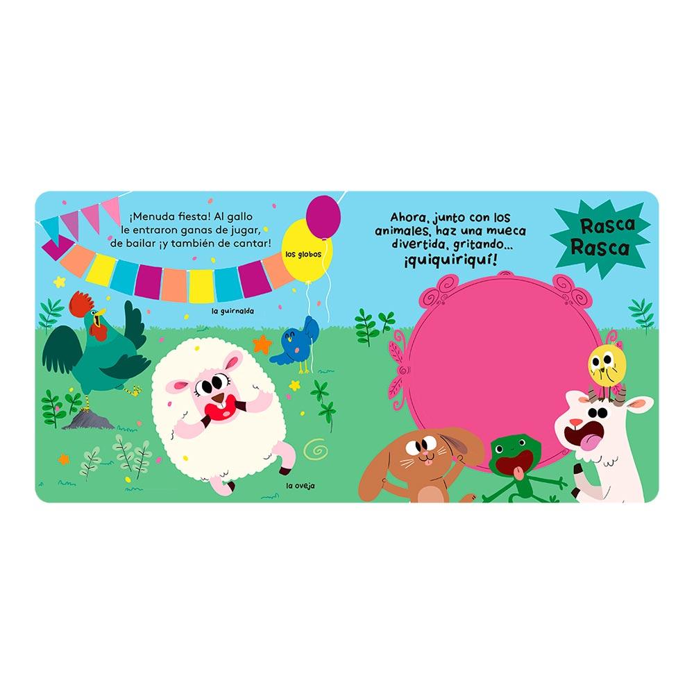 Historias Para Rascar. ¡Fiesta En La Granja! Libro Con Texturas Para Bebés