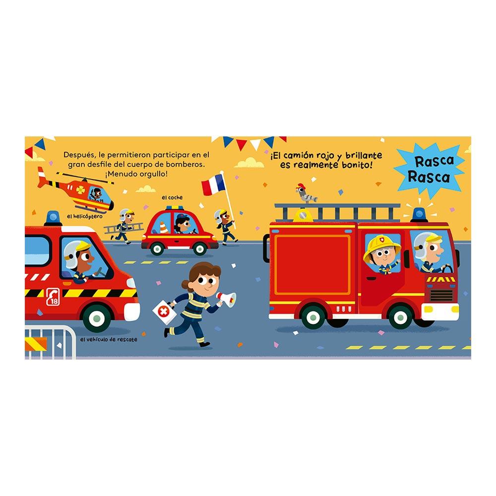 Historias Para Rascar. El Desfile De Bomberos. Libro Con Texturas Para Bebés