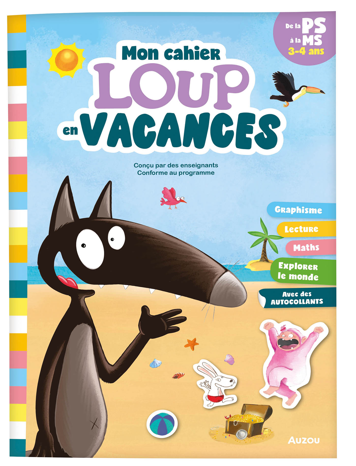 MON CAHIER LOUP EN VACANCES - DE LA PS A LA MS - 2026