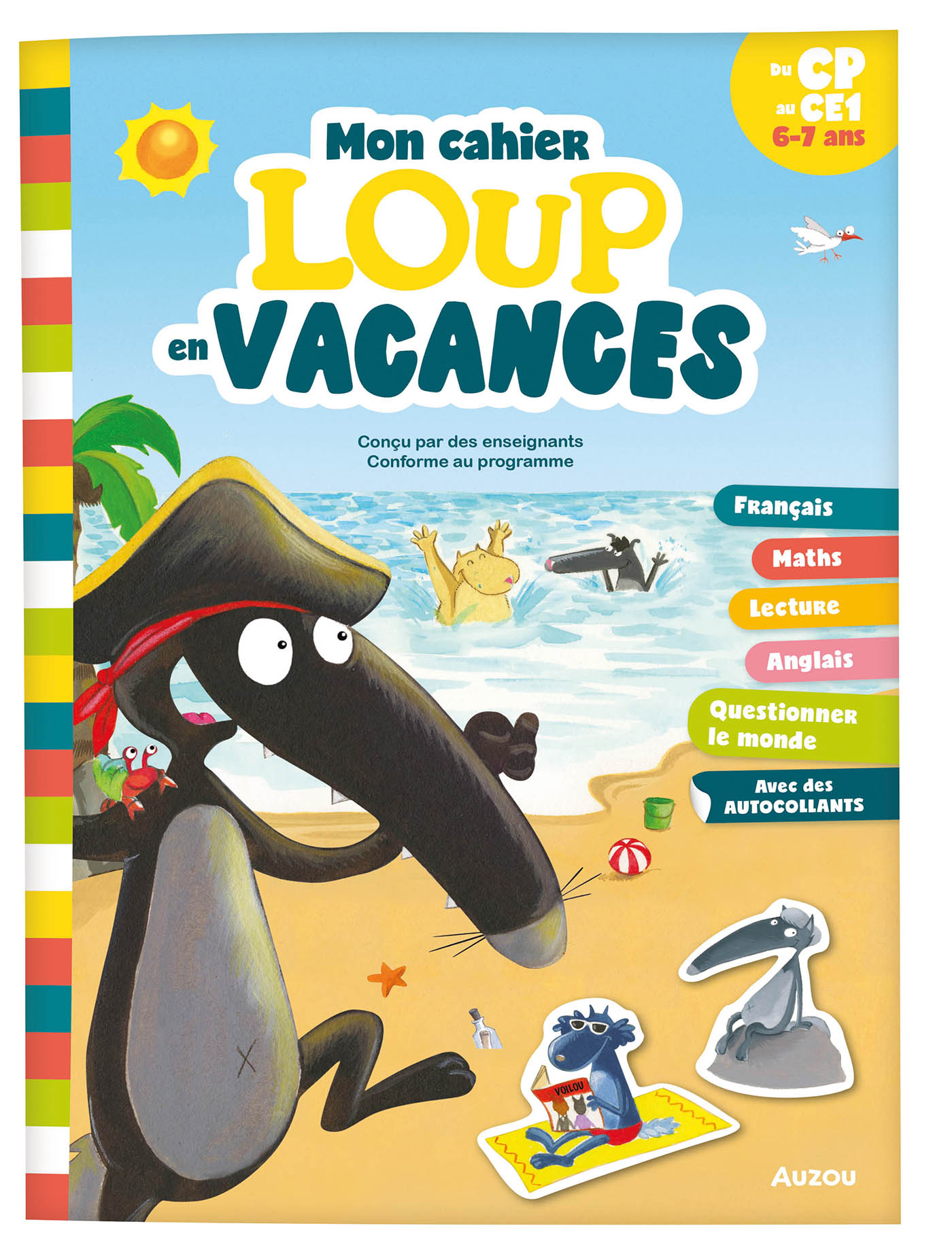 MON CAHIER LOUP EN VACANCES - DU CP AU CE1 - 2026 MON CAHIER LOUP EN VACANCES - DU CP AU CE1 - 2026