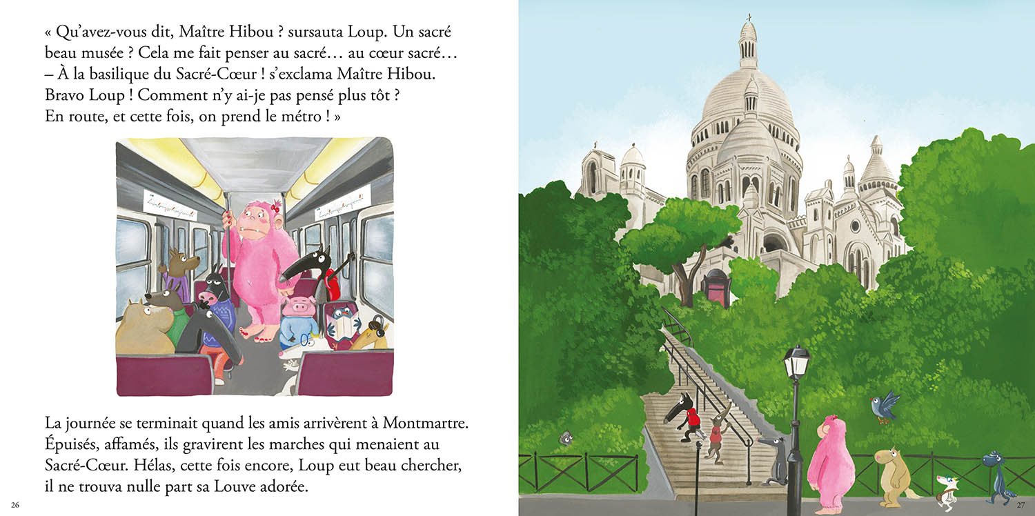 LE LOUP QUI EXPLORAIT PARIS 