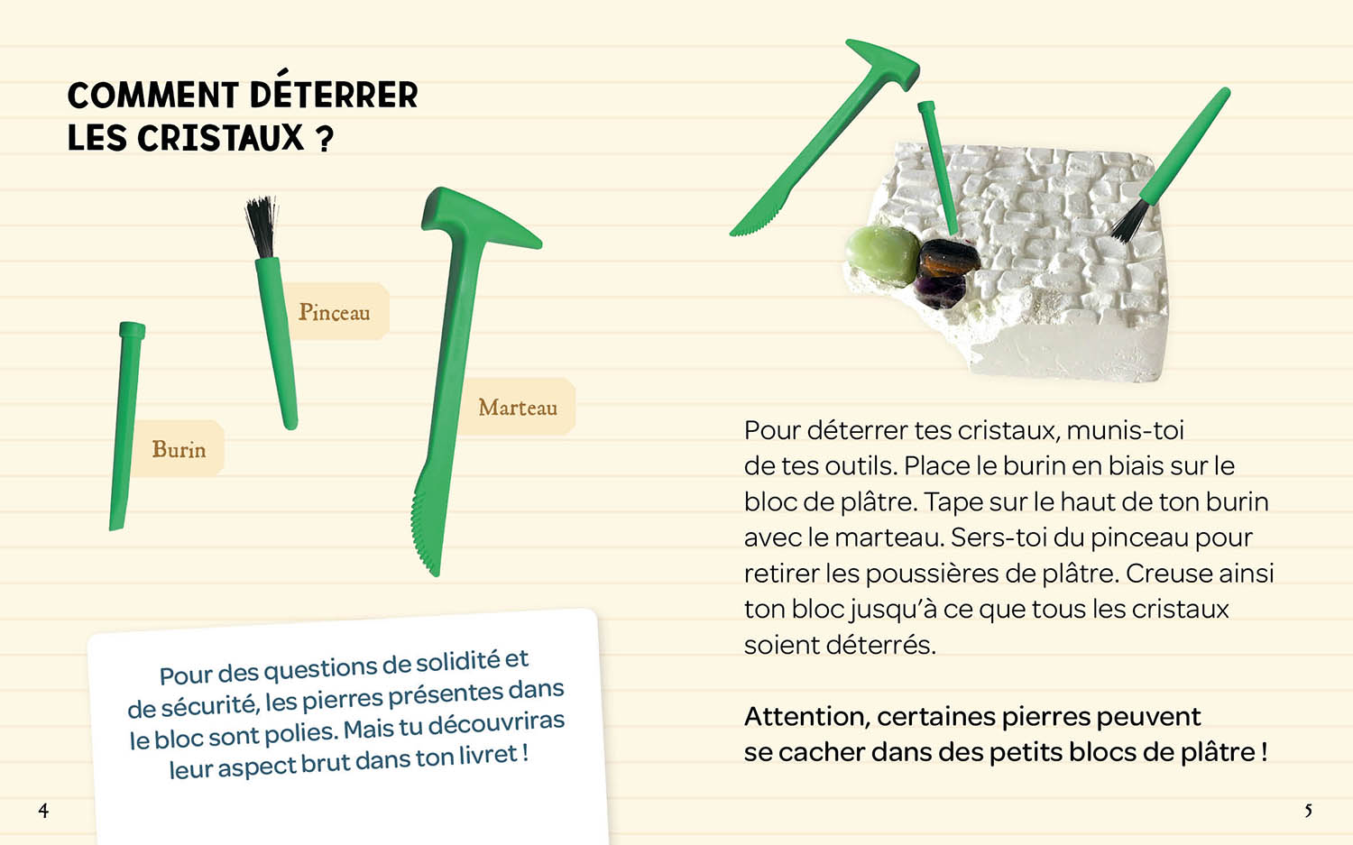 Mes cristaux à déterrer 