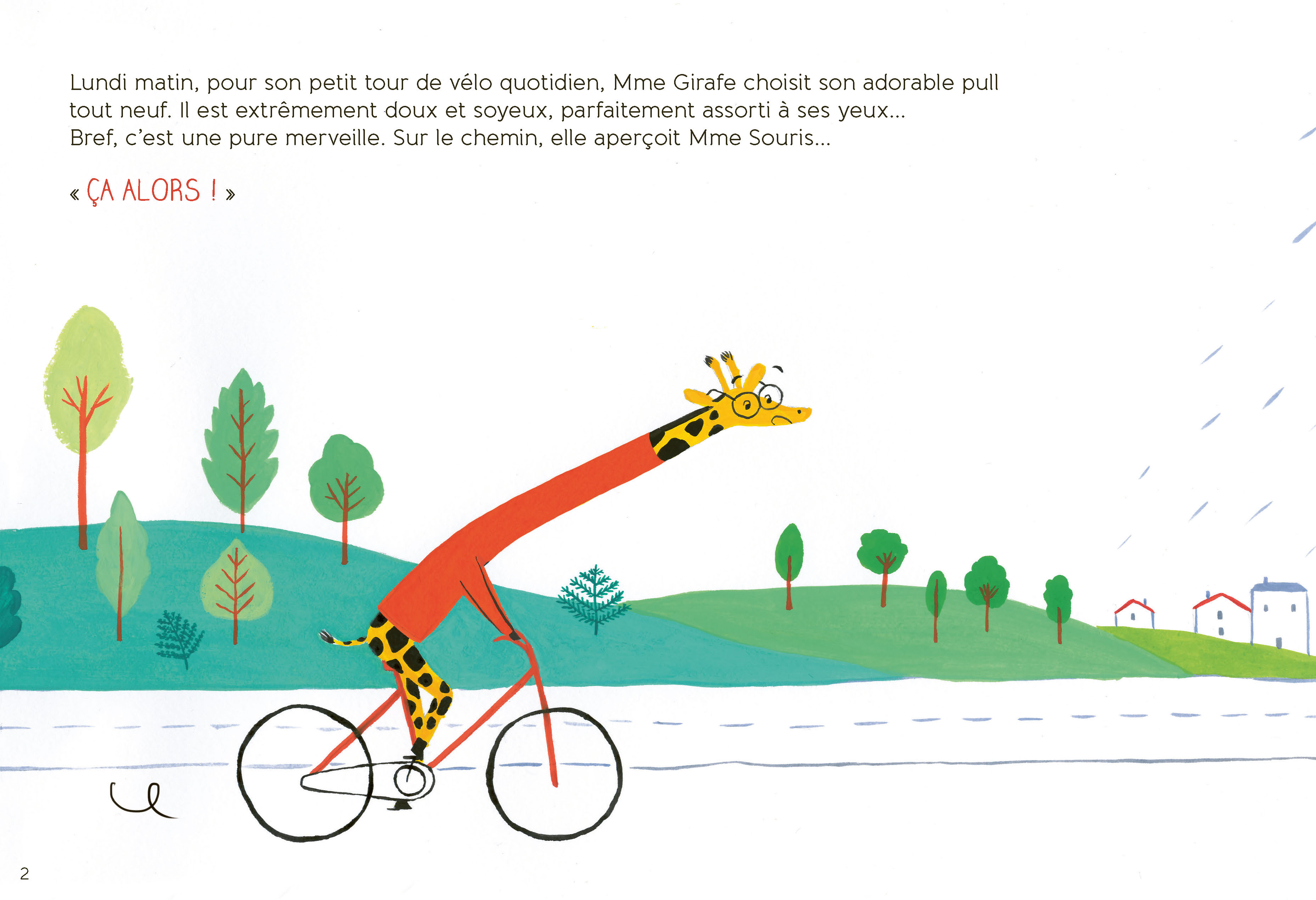 Madame Giraffe Coming Through!