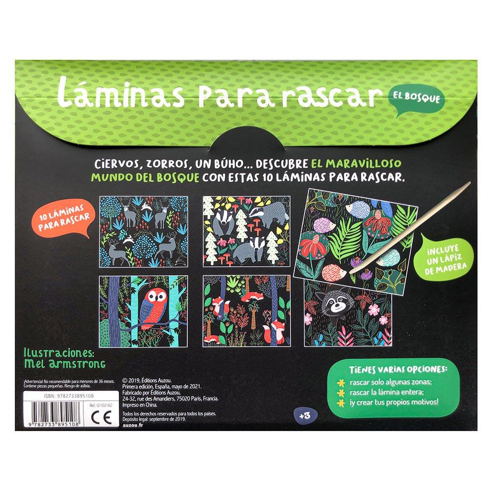 Mi Estuche De Artista: El Bosque Fichas Para Rascar