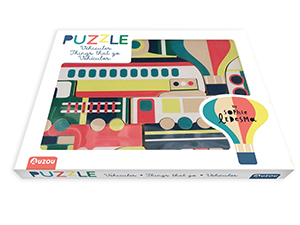 Mi Puzzle De Madera Vehículos