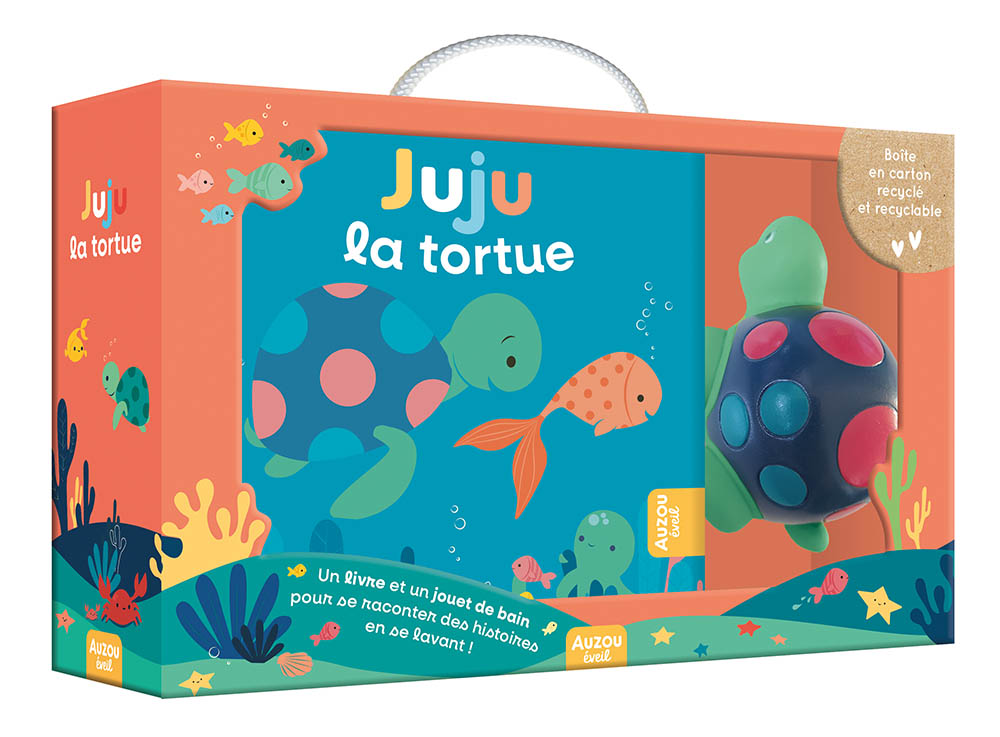 coffret de bain - Juju la tortue coffret de bain - Juju la tortue