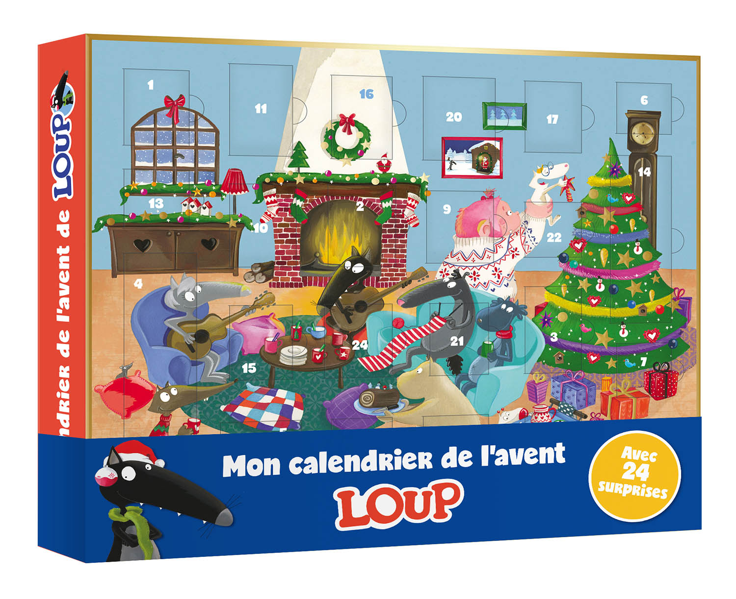 Mon Calendrier De L'avent Loup Mon Calendrier De L'avent Loup