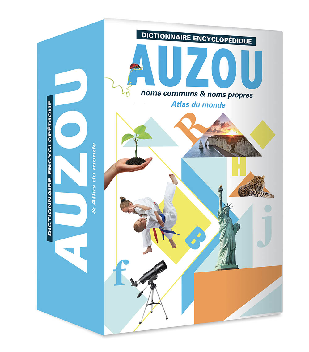 Coffret Dictionnaire Encyclopédique Auzou + Atlas Du Monde – Éd. 2021