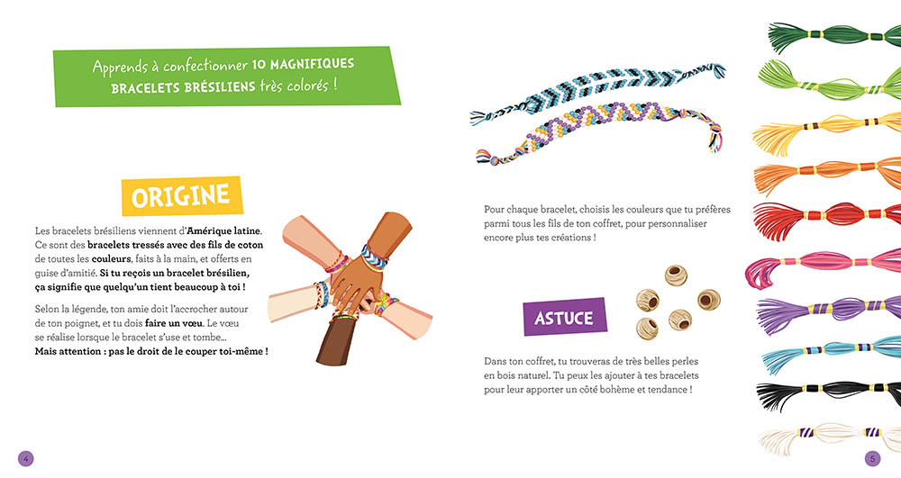 Ma Boîte À Bijoux - Mes Bracelets Bresiliens