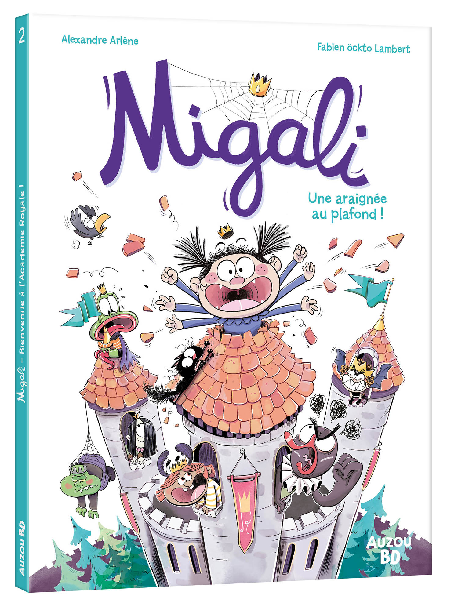 MIGALI T2 (UNE ARAIGNEE AU PLAFOND !)