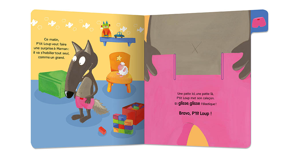 P'tit Loup Apprend À S'habiller - Ne