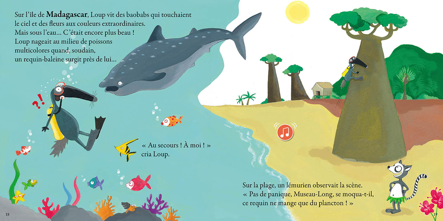 LE LOUP QUI VOULAIT FAIRE LE TOUR DU MONDE EN MUSIQUE