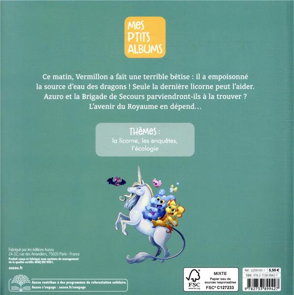 AZURO ET LA DERNIERE LICORNE