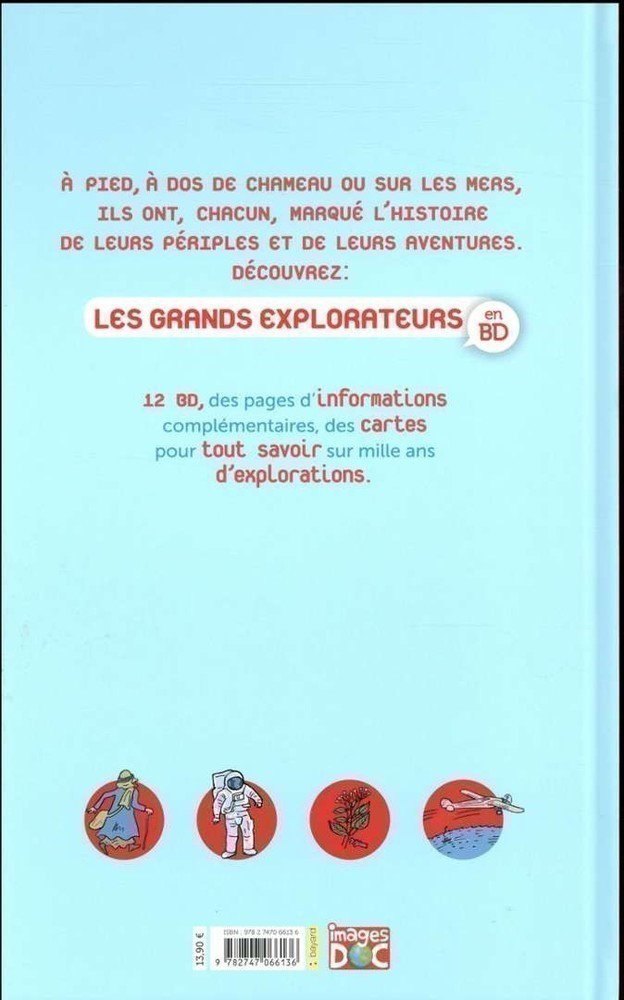 LES GRANDS EXPLORATEURS EN BD