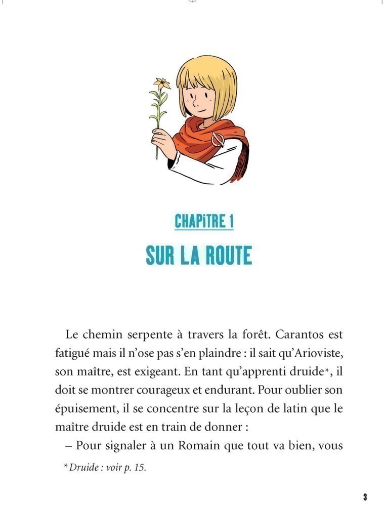 CARANTOS, LE JEUNE GAULOIS QUI SURVECUT A ALESIA