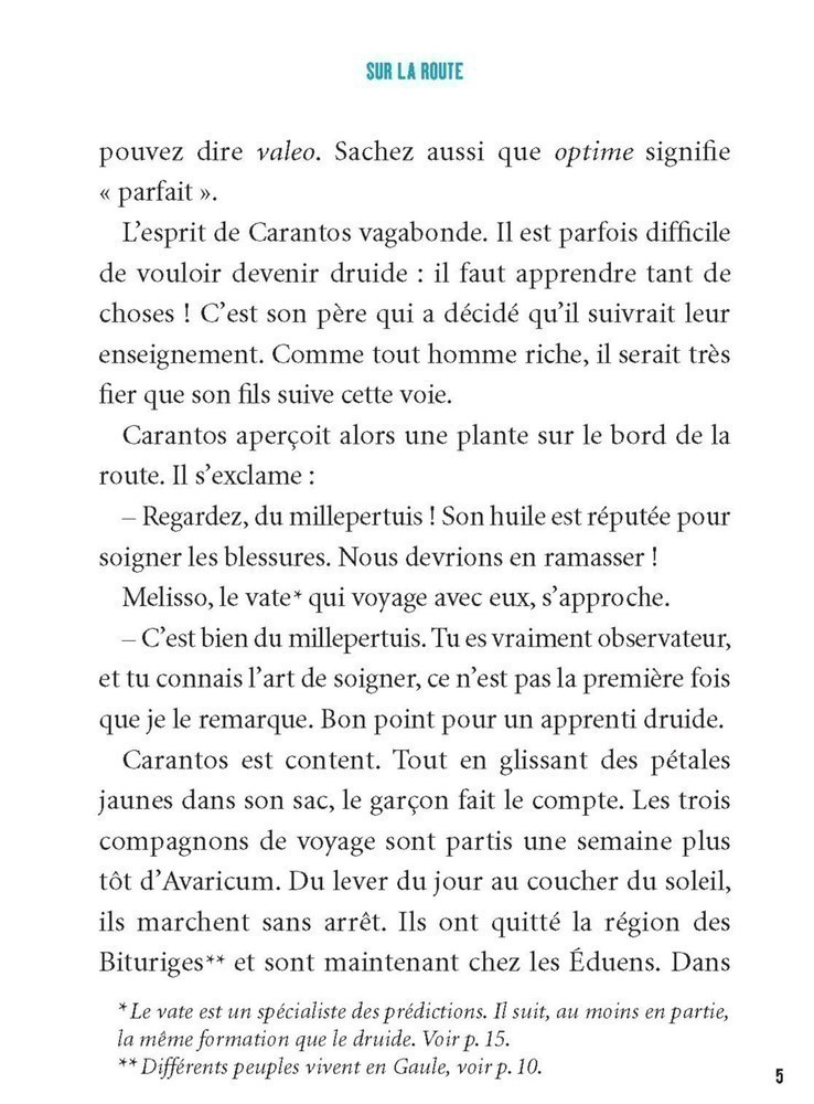CARANTOS, LE JEUNE GAULOIS QUI SURVECUT A ALESIA