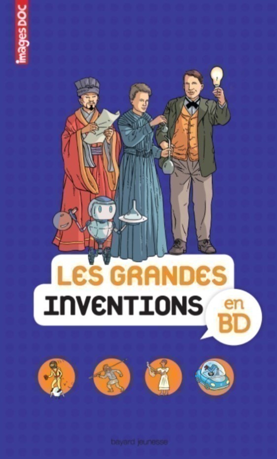 LES GRANDES INVENTIONS EN BD