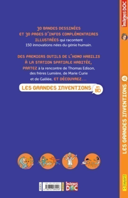 LES GRANDES INVENTIONS EN BD