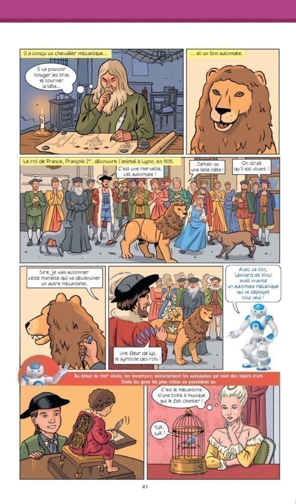LES GRANDES INVENTIONS EN BD