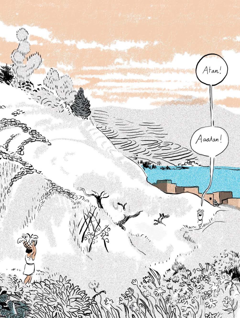 ATAN DES CYCLADES : ITINERAIRE D