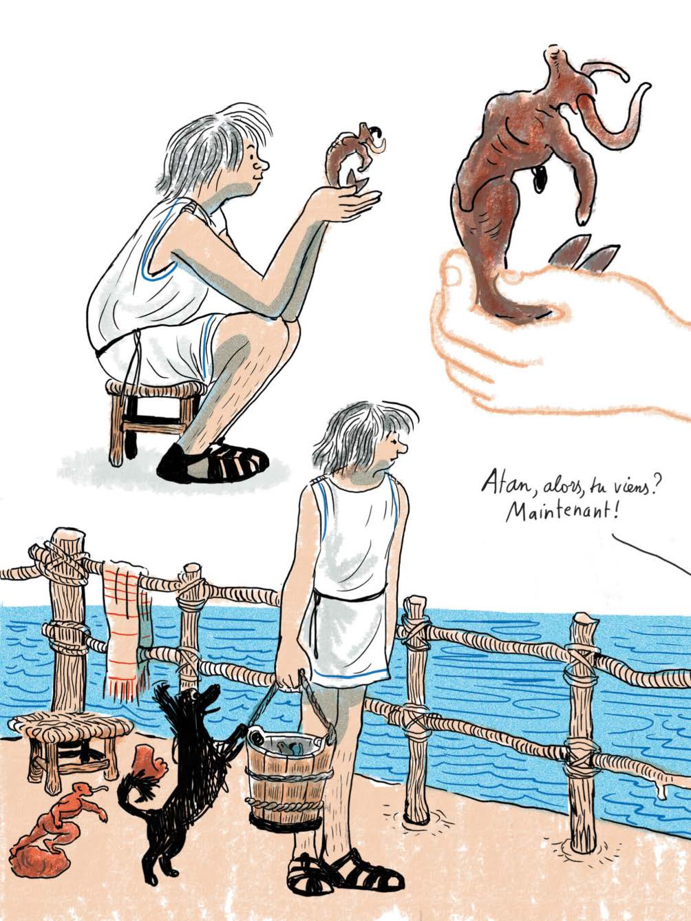 ATAN DES CYCLADES : ITINERAIRE D