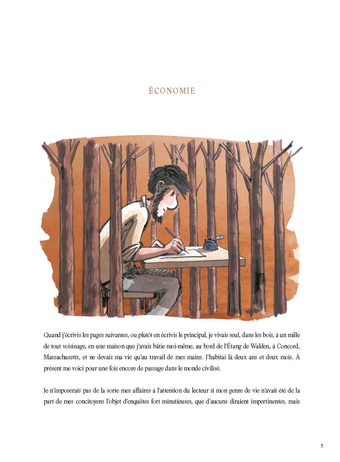 WALDEN OU LA VIE DANS LES BOIS