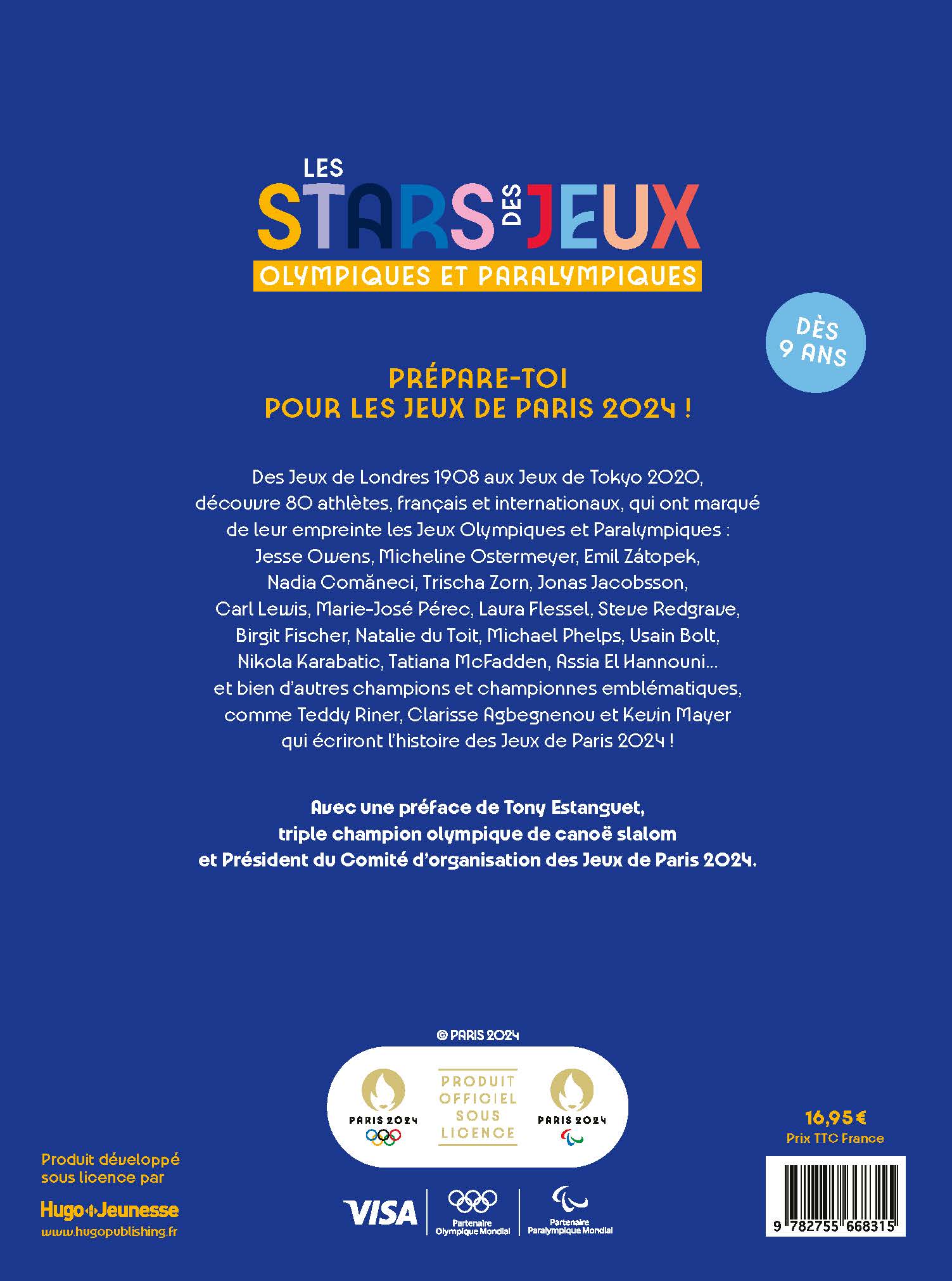 LES STARS DES JEUX OLYMPIQUES ET PARALYMPIQUES : PARIS 2024