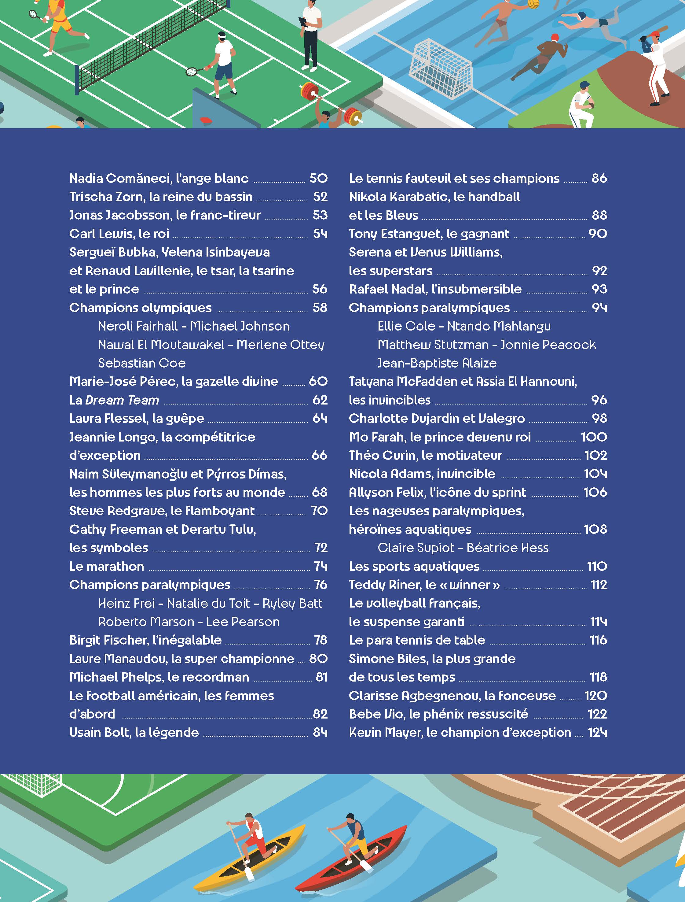LES STARS DES JEUX OLYMPIQUES ET PARALYMPIQUES : PARIS 2024