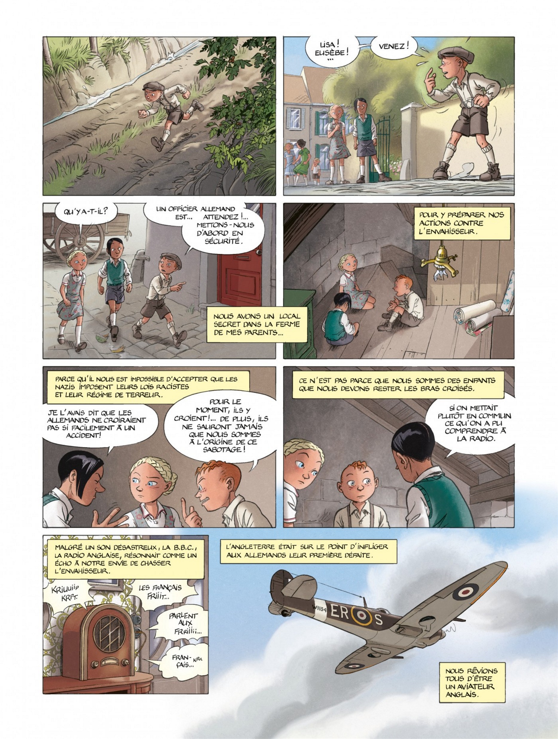 LES ENFANTS DE LA RESISTANCE T2 (PREMIERES REPRESSIONS)