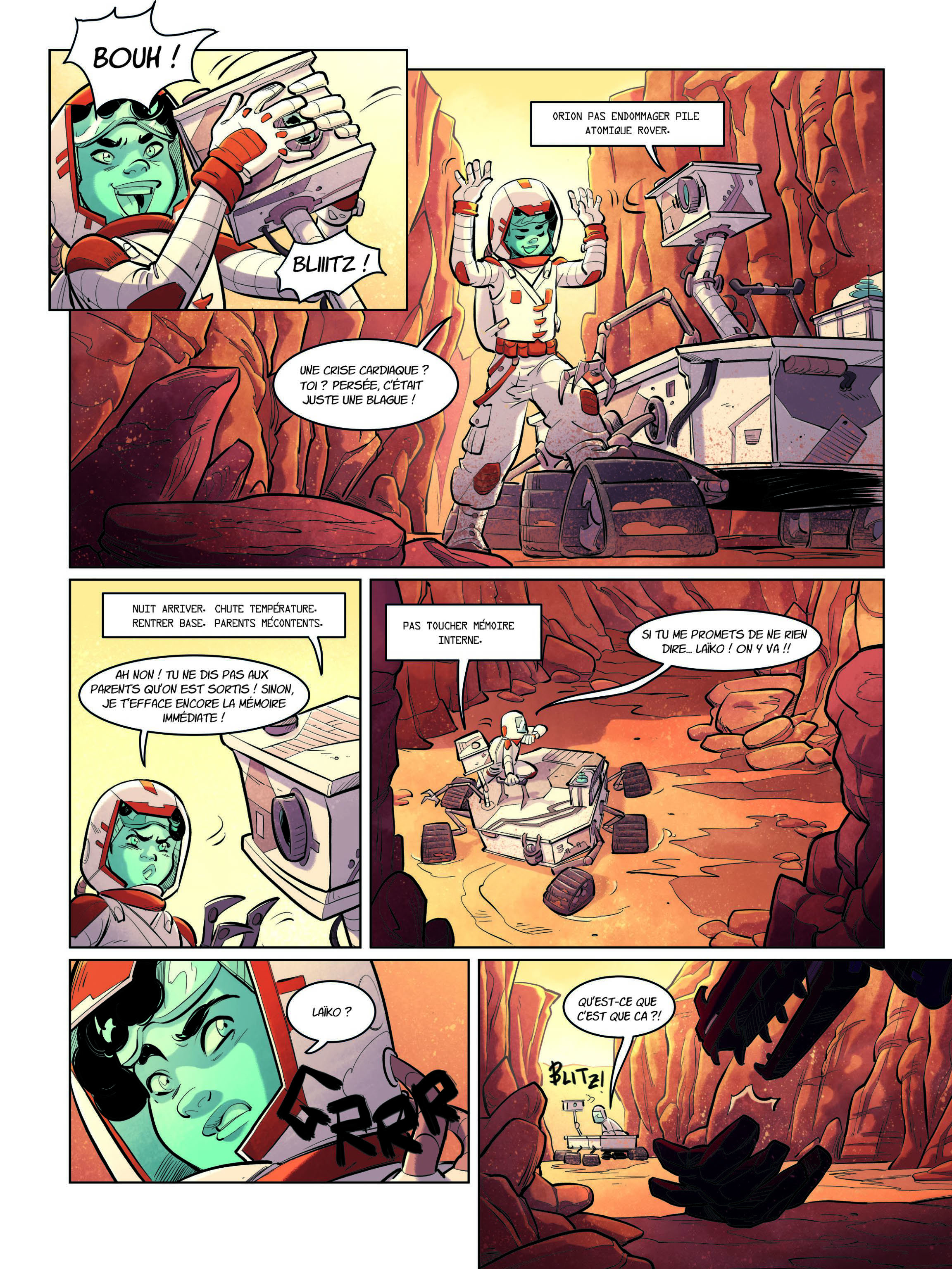 ULTIME FRISSON !  - MOMIE SUR MARS