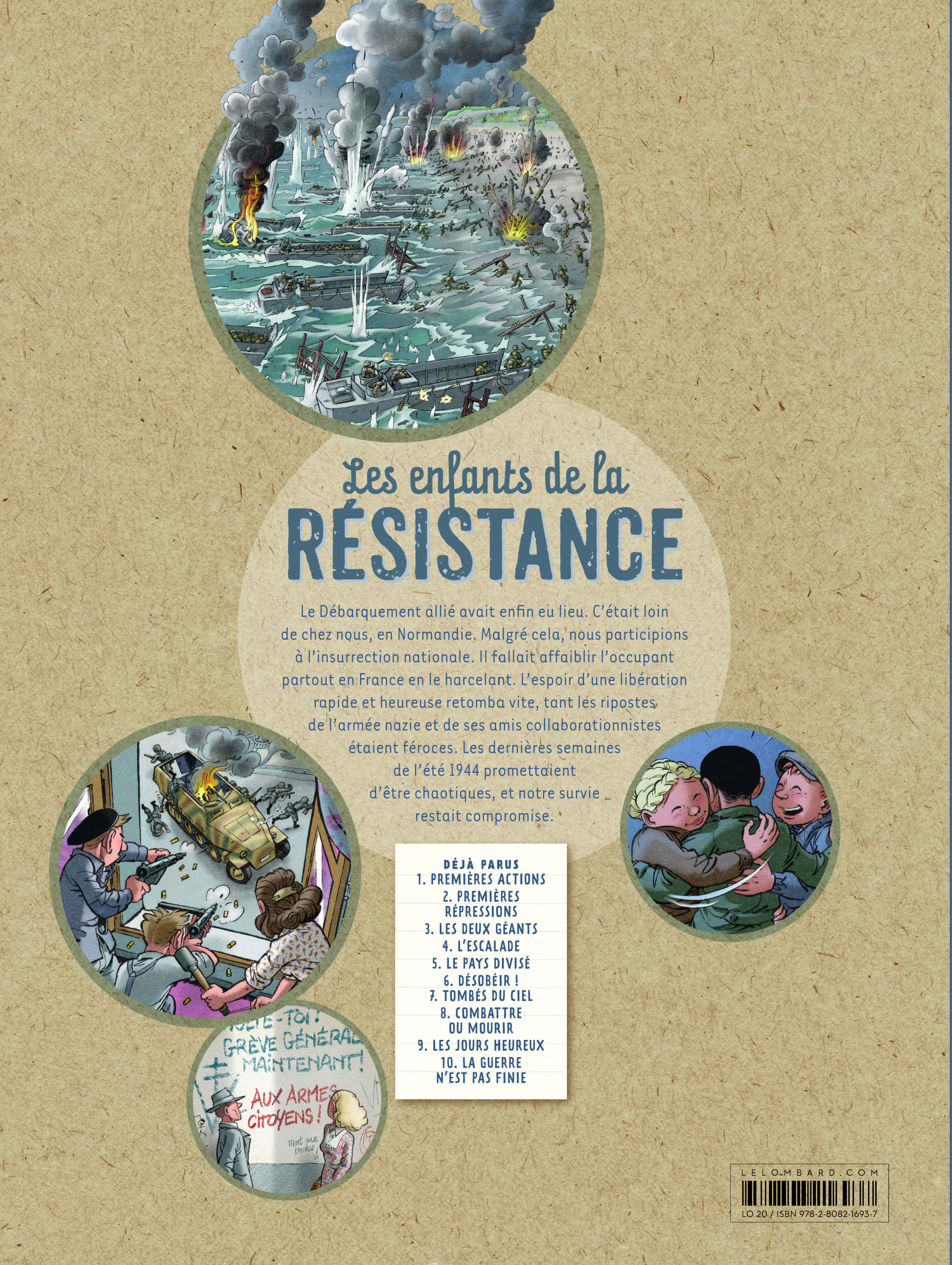 LES ENFANTS DE LA RESISTANCE T10 LA GUERRE N