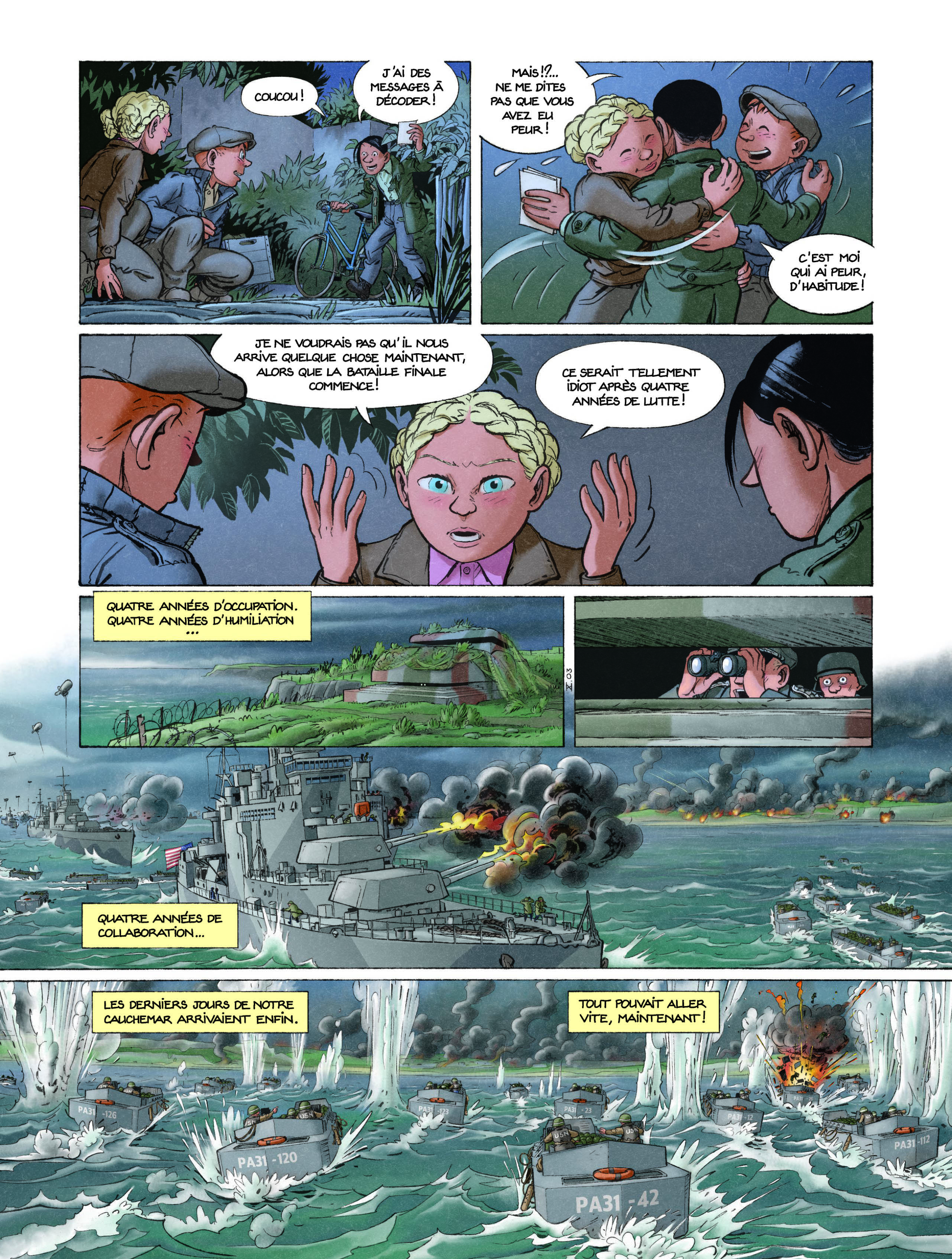LES ENFANTS DE LA RESISTANCE T10 LA GUERRE N